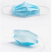 High Breathability 3 Ply Disposable Mask High Fluid And Respiratory Protection