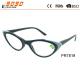 2019 new design reading glasses with butterfly shape,suitable for men and women