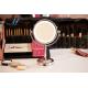 LED makeup mirror light double sided battery charge 1X/5X magnifying desktop mirror