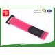 100 * 20mm Durable Straps , Pink Color Velco Cable Ties