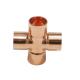 METAL High Quality Cross Copper Return Copper Welding Pipe Fitting