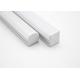 20 * 19mm LED Aluminum Profile U Shape Heat Resistant With PMMA Channel Light Bar