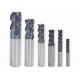 CNC HRC45-50 Solid Carbide End Mills For Aluminum , Steel , Cast Iron