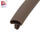 Non Toxic Wooden Door Seal Strip PVC Rubber D Shape Weather Stripping