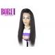 Glueless Silk Base Full Lace Human Wigs Natural Black Light Yaki Straight Wig For Women