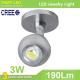 Universal Angle-adjustable CREE LED Cabinet Light LED Jewelry Light 3W