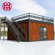 Detachable Villa Small House Mobile Prefab Tiny Home with Bedroom Terrace and Support