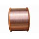 Light Weight  Copper Coated Aluminum Wire , Copper Plated Aluminum Wire