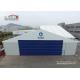 Durable Wind Resistant Aluminum Aircraft Hangar With Auto Rolling Door 30m Width