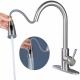 ISO9001 Brushed Stainless Steel Kitchen Faucet OEM Pull Out Water Tap