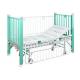 Two Function Manual Medical paediatric Bed With Enameled Steel Side Rails