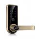 High Security Bluetooth Door Lock Support Digital Password IC Card For Entry