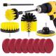 Cleaning 3PC Drill Brush Attachment Set With 150Mm Extension Rod