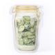 Household Use Plastic Stand Up Zipper Bags For Mason Jar Food Package