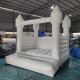 Commercial Grade Wedding White Bounce House For Outdoor Wedding Party Events
