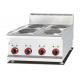 Commercial Gas Stove with Stainless Steel Housing 2 Burner Soup Cooker R1 3/4 Gas Connection