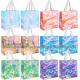 Holographic Rainbow Iridescent Handbag For Sports Fan Games, Work, Security Travel, Stadium Venues Or Concert