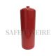 ABC 130*410mm Dry Powder Empty Fire Container Red Cylinder For Fire Fighting