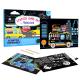 12 Pieces Vehicle Scratch Paper Art Set Colorful Black Drawing Boards