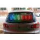 1000x375mm LED Screen For Car Back Window , P3.91 Car Message Display