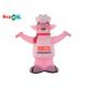 Giant Inflatable Cartoon Characters Pig Model Advertising For Restaurant