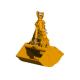 Crane Excavator Hydraulic Clamshell Bucket For Construction Works