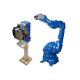 Industrial 6 Axis Robotic Arm Painting Yaskawa MPX2600 With CNGBS Gun Cleaning Station
