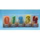 Birthday Candles 0-9 Number Candle with colorful Powder and 5 colors changing