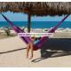 Luxury  Durable Family Hand Woven Mayan Hammock Handmade Natural Color Purple For 2