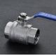2PC Stainless Steel Ball Valve 316 304 Material for Normal Temperature Media