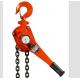 Heavy Duty Lifting Tools Chain Lever Hoist , 3 Ton Manual Chain Hoist