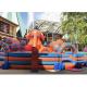 Commercial Zoo 0.55mm PVC Inflatable Bounce Houses