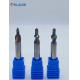 Customized Drill Bits Step Drill Advanced Coated End Mills Precision Cutting Angles For Stainless Steels Copper Alloy