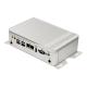 Fanless Desktop Mini PC J4125 Quad Cores 6xCOM 2xLAN GPIO Support 8GB