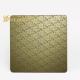 Gold Silver Color Embossed 304 SS Sheet For Wall Decorative