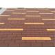 Non - Radioactive Clay Paving Brick Easy to Maintain Red / Brown Brick Pavers 2.9 - 3.2%