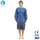 S-5XL Size Patient Disposable Surgeon Gown With Elastic Wristband / Thumb Loop