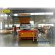 50 ton Motorized Carbon Steerable Industrial Transfer Trolley for Heavy Duty Industrial Material Handling
