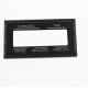 Oilproof Acrylic Switch Panel Ip65 Waterproof Black Flat Frame Panel
