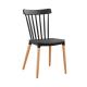 Simple Windsor chair solid wood dining chair family creative leisure chair dining room stool Nordic negotiating chair