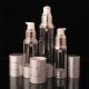 Foundation Plastic Cosmetic Airless Pump Bottles Frosted Acrylic