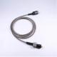 Dual Armored Cable GE C123 high temperature probe cable for DA590 ultrasonic Transducer/probe