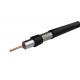 Tinned Copper Braided 50 Ohm Cable , 5D-FB Coaxial Cable For Microwave Communication
