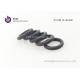 perfluoro rubber/fluoroether rubber  FFKM/FFPM black +300 degre celcisus high temperature  resit o-ring