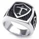 Tagor Jewelry Super Fashion 316L Stainless Steel Casting Ring PXR376