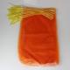 Monofilament Mesh Net Bag for Vegetables PE Orange Packing Bags Convenient Packaging