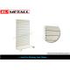 Light Duty Supermarket Display Shelf With Slat Wall Backing For Products Display