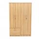 Simple Wood Panel Furniture Bedroom Clothes Wardrobe Customized