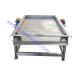 Dewatering Vibrating Screen Sieve 300kg/H 380V 700mm Belt Width