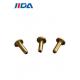 ISO9001 Crimped Tubular Hollow Brass Blind Rivet Nut For Metal